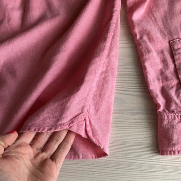 GAP Pink Cotton Button Down Shirt size XS - Picture 11 of 13